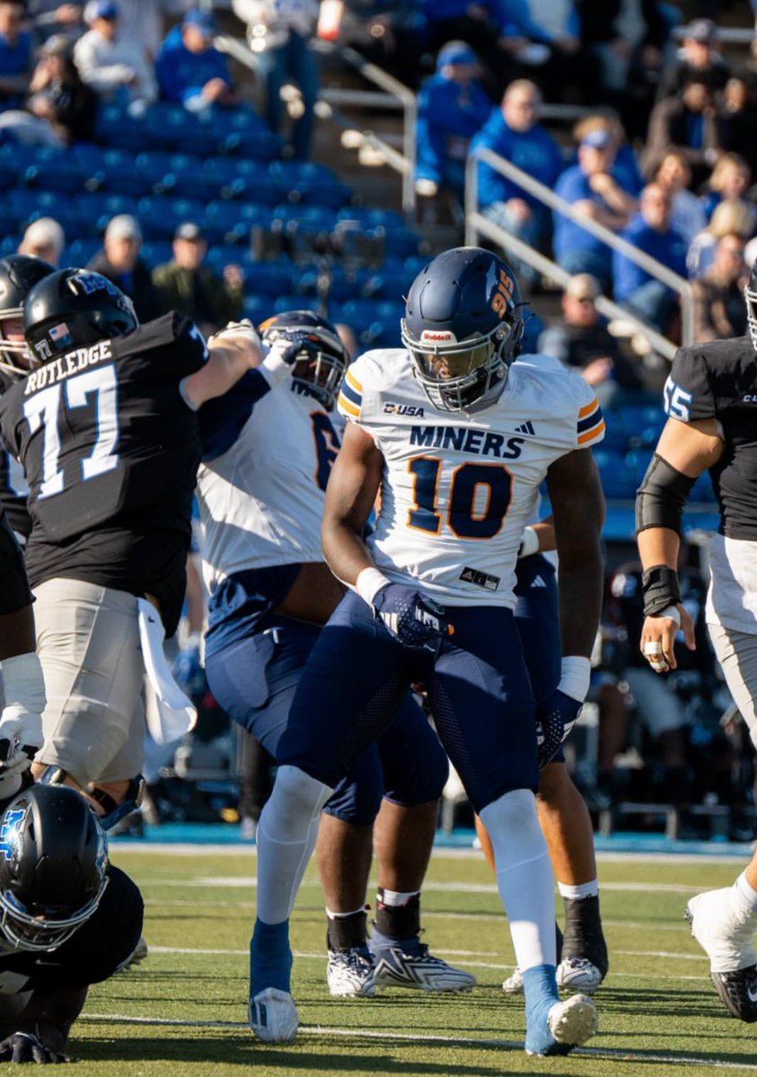 Sources to @_MLFootball: UTEP star linebacker Tyrice Knight had a TOP-30 visit with the New York #Giants on April 4th. Knight also had TOP-30 visits with the #Seahawks on April 14 and #Commanders on the 16th. @Tyricek_ had 140 tackles, 4.5 sacks, and 15.5 tackles for loss.