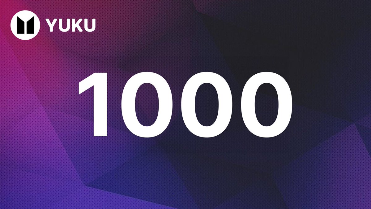 Lets celebrate our 1000 SNS-participants ! 🎉

In order also to welcome the #DOGEARMY into the $ICP and in #Yuku DAO, we are organizing a giveaway of 3'000$ in $DOGE divided in 3 people.🔥

Conditions to participate:
- RT &amp; Like this post
- Participate in tomorrow's AMA :