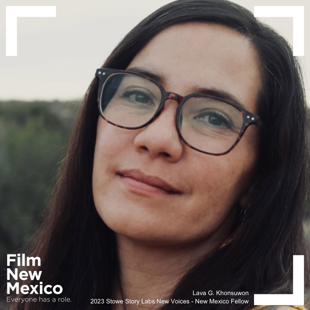 Today is the last day to apply for the Stowe Story Labs New Voices • New Mexico screenwriting program. We had the opportunity to catch up with @lifewithlava a 2023 fellow of the program. Read the conversation here 👉🏼 nmfilm.com/social-links and learn more about the program!