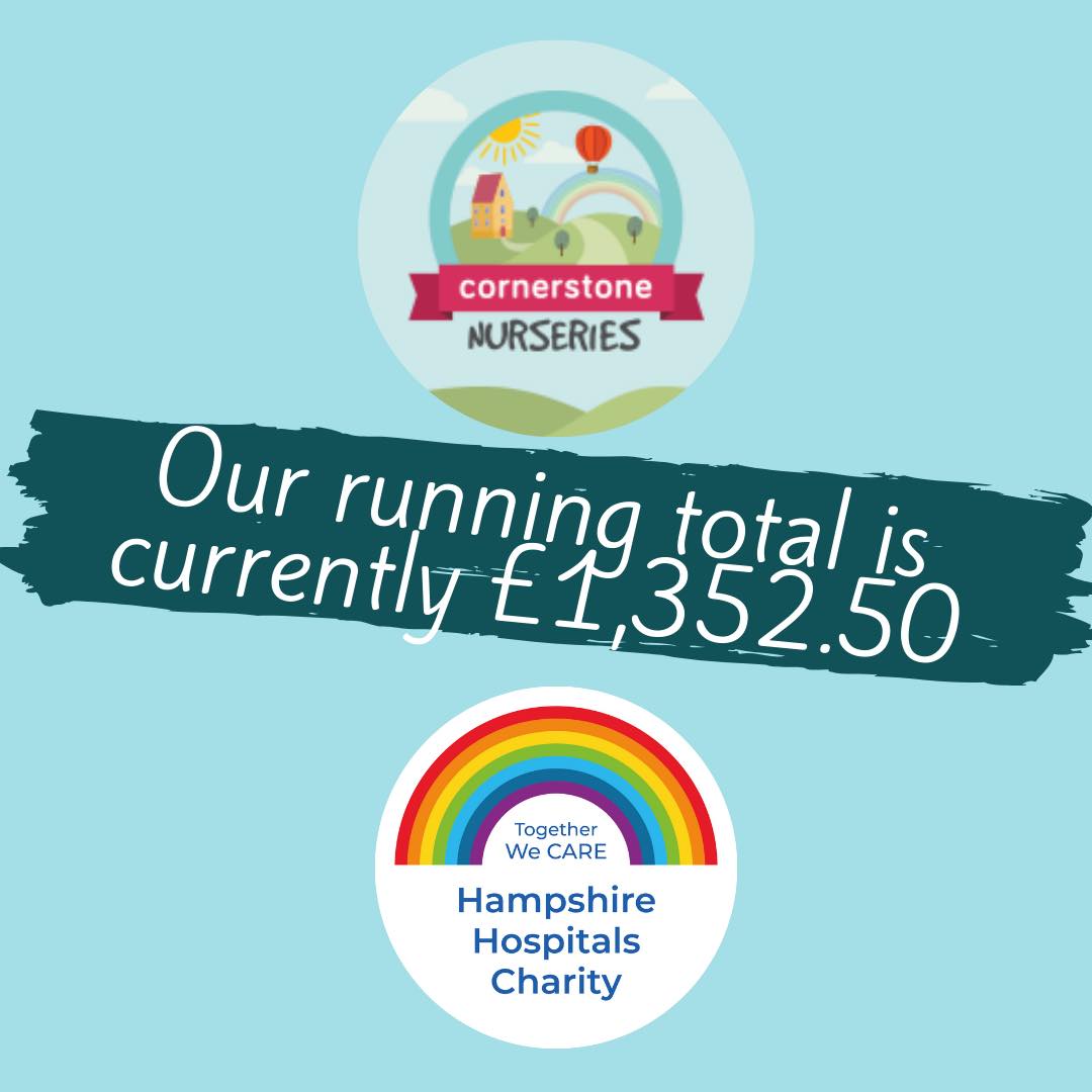 A huge well done and thank you to Cornerstones Nurseries for all their efforts with their Easter Trail & Activity packs. They raised a wonderful £141 !🐰 Their current total is £1,352.50 , meaning they are on target to reach their amazing £5,000 goal by the end of the year! 🥳🌈