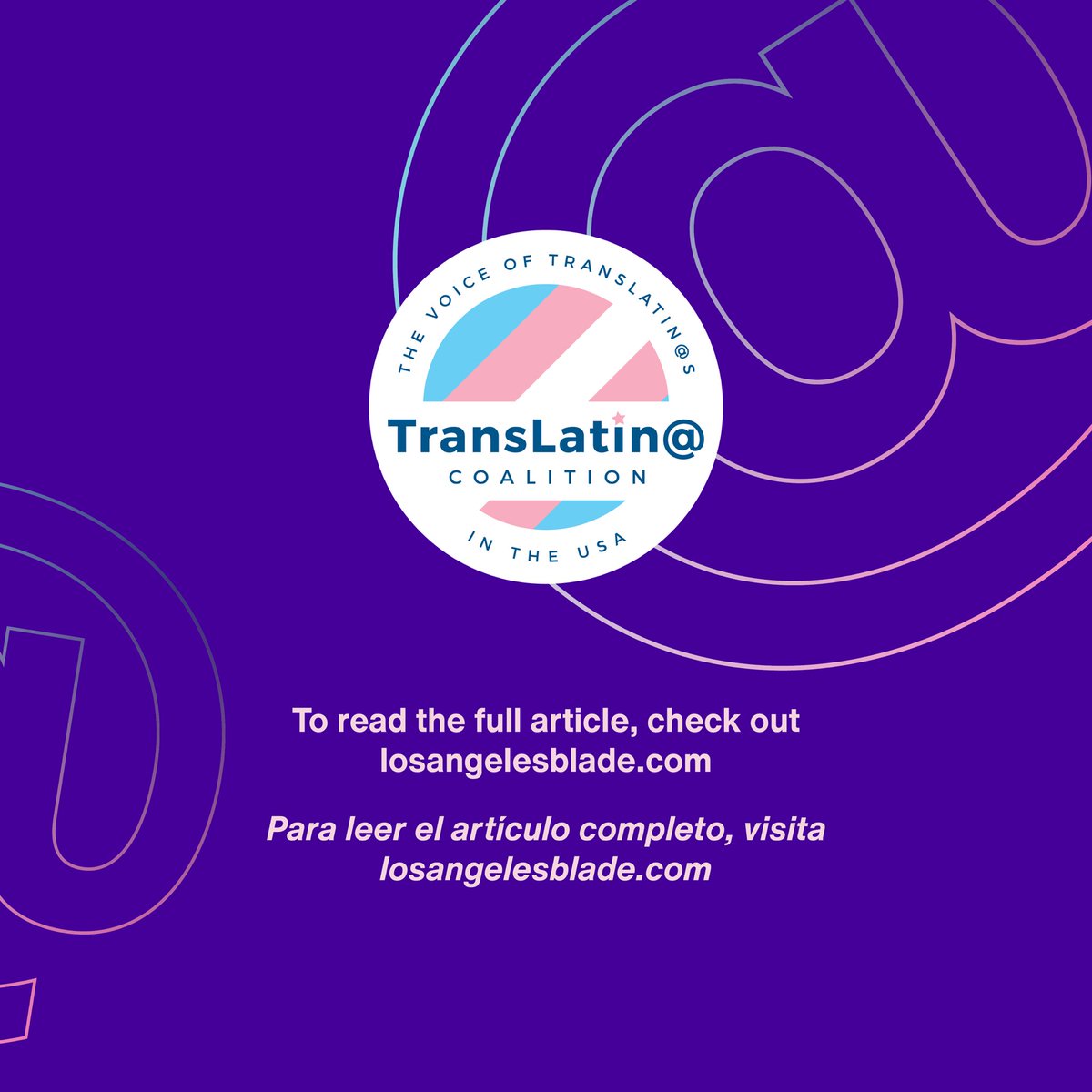 “Studies have shown that access to nature correlates with improved mental health, reduced stress levels, and enhanced overall well-being”.  — @losangelesblade @simhahaddad

#YoSoyTransLatinaCoalition #TransPower #mentalhealthawareness