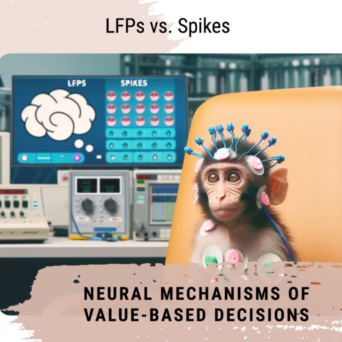 Excited to share my first lead-author study on #biorxiv!
A quick🧵:
We find that OFC LFPs have surprising value- &amp; decision-coding properties that aren't found in spikes. This work is of interest to both neuroscientists studying decision behavior and engineers developing #BMIs 1/