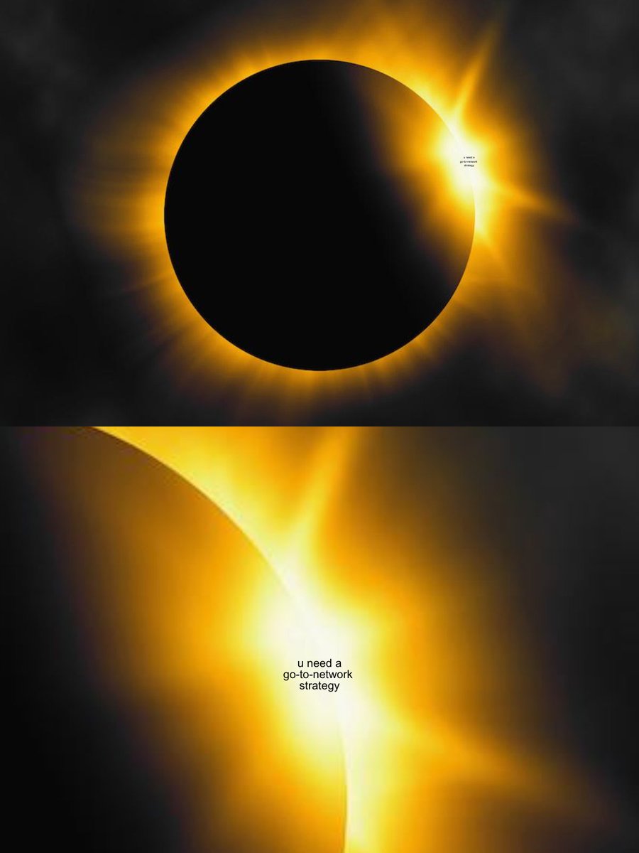 remember, if you don't look directly at the eclipse you'll miss the secret message