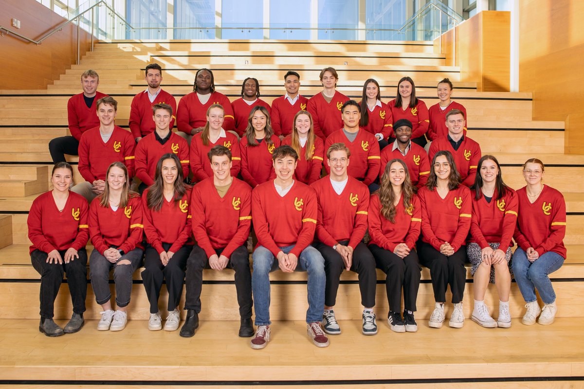 Scarlet & Gold Forever 🔴🟡 This morning, varsity sweaters were handed out to our fifth-year and graduating student-athletes. #GoDinos