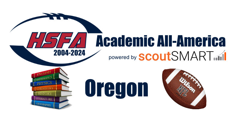 Congratulations to the student-athletes on the High School Football America Oregon Academic All-America Team, powered by @scoutSMART_. 

See the OR honorees at the following link -> bit.ly/3U1yowP #playfootball #AllAmerican #studentathletes