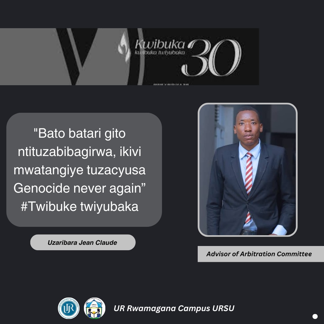 Bato batari gito ntituzabibagirwa #TwibukeTwiyubaka