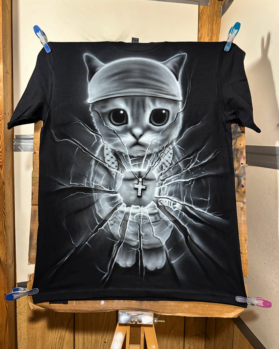 fuck it 50 cent cat tee