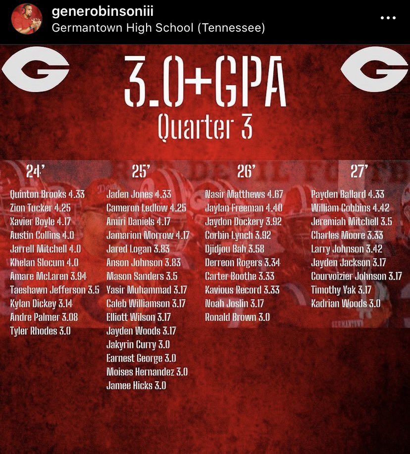I’m so proud of my son @IamJadenJones4 class of 25- Germantown High School 4.33 GPA!! Continue to be a model for excellence, and Student Athlete!!