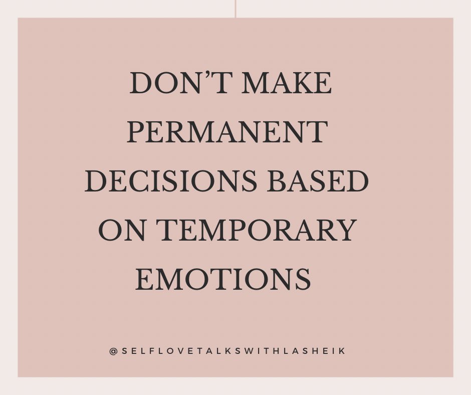 Take the time to think through any decision that you make especially when it will have a long term impact on your life #selflovetalks #selflovetalkswithlasheik #selfloveadvocate #selflovejourney #selflovequotes #selfworth #takeyourtime #examineyourself linktr.ee/lasheikcalhoun