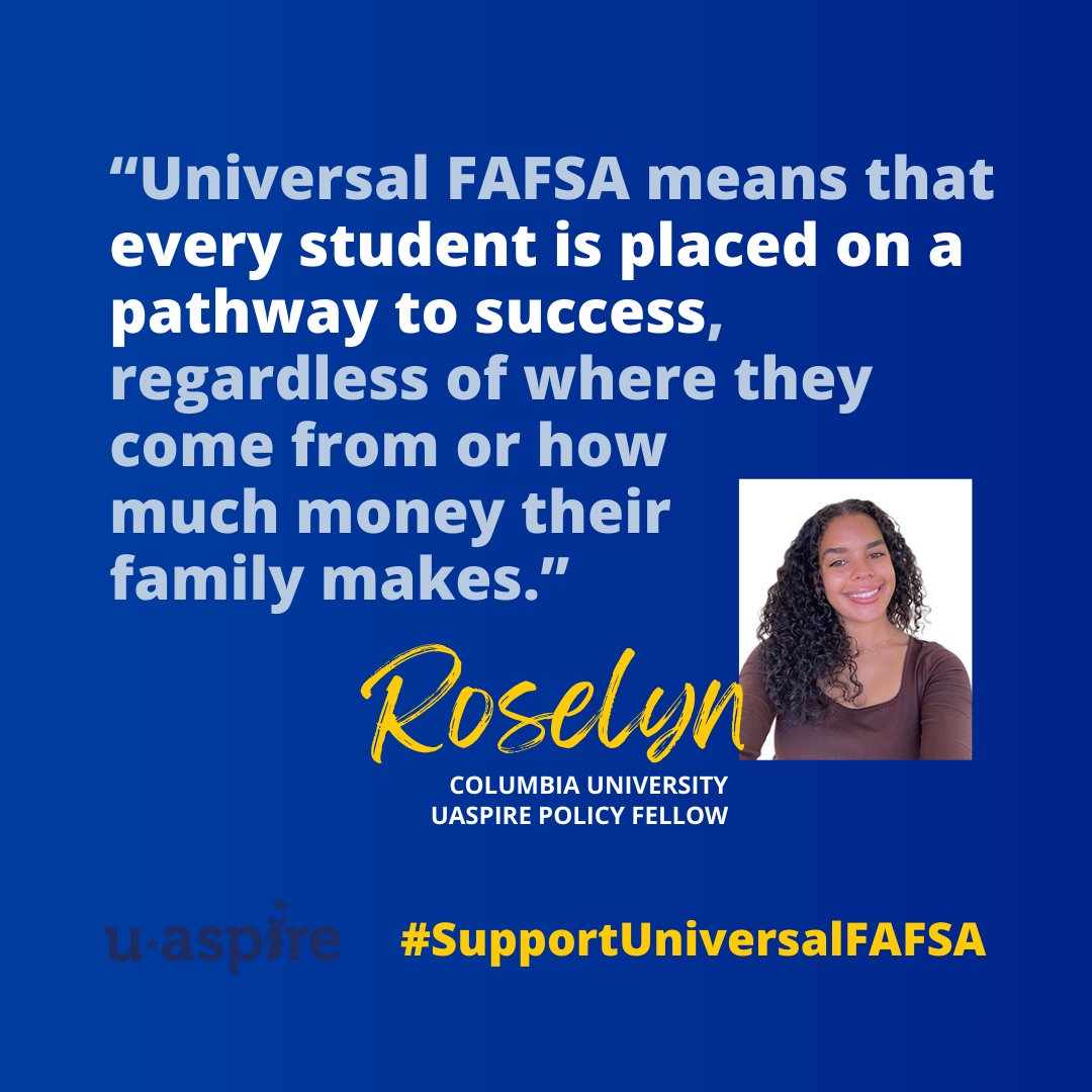⚠️ 40% of first-generation students and 37% of low-income students said they completed the FAFSA alone compared to just 11% of higher-income students. The New York & Massachusetts legislatures have an opportunity to change this trend #SupportUniversalFAFSA
