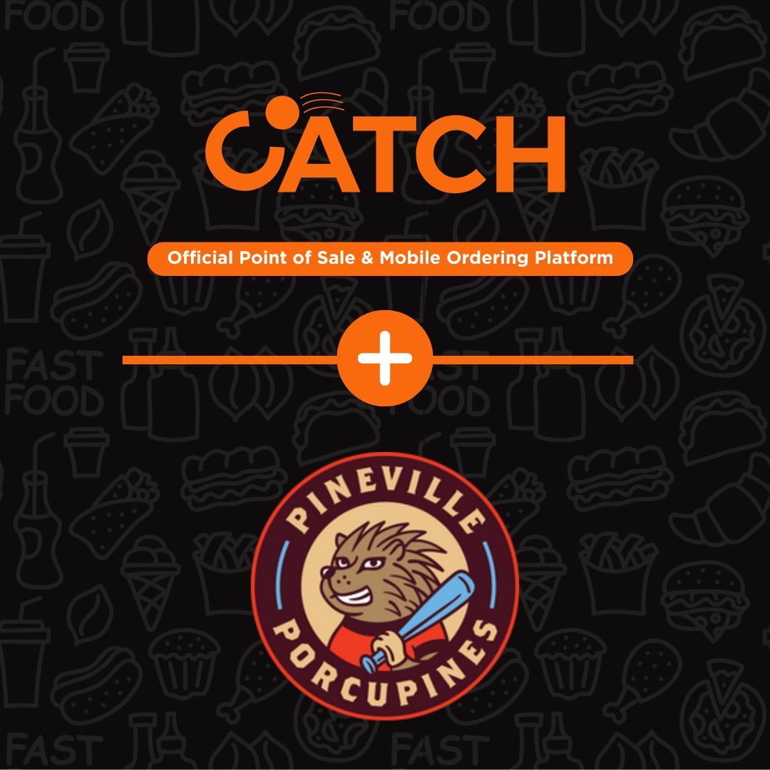 🚀 Big News! 🚀 We're excited to announce that Catch is now the official Point of Sale and Mobile Ordering Platform for the Pineville Porcupines Baseball Club ! 🦔💳 Get ready for faster transactions and smoother game day experiences! #PinevillePorcupines #CatchPOS #GameDay