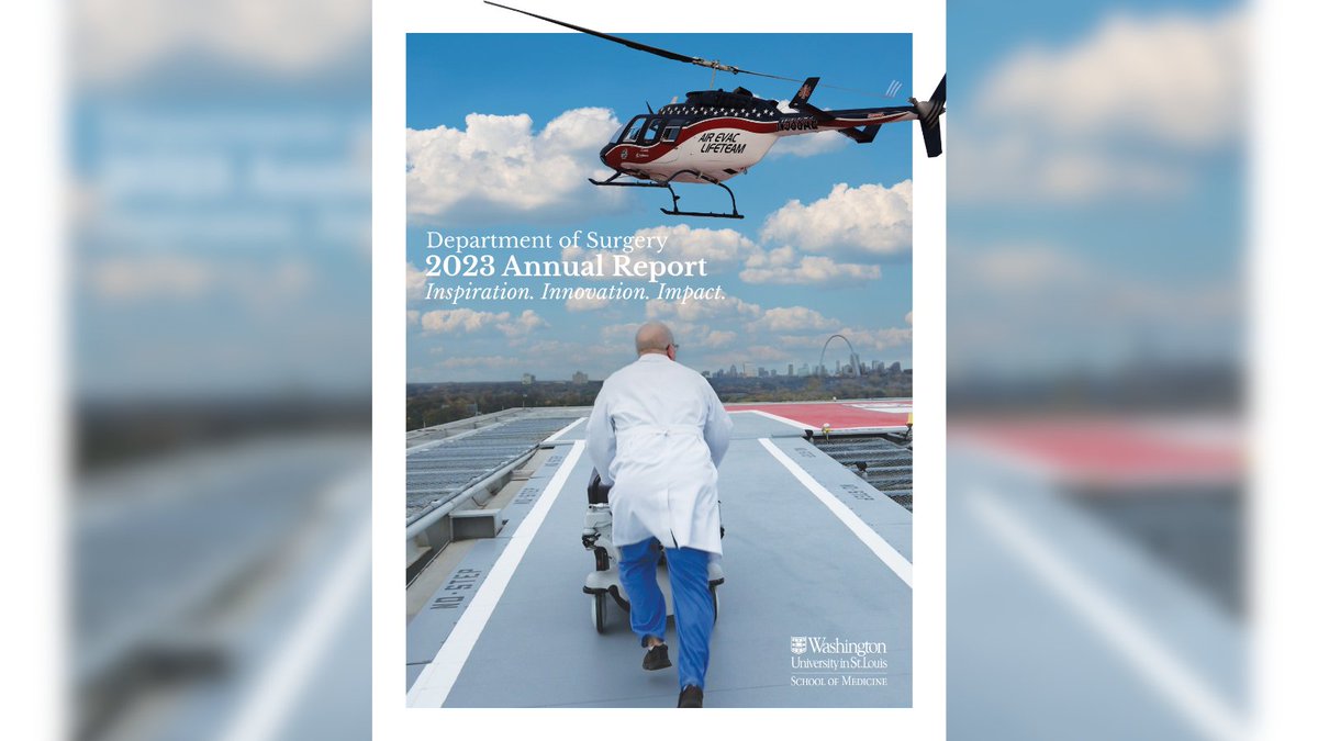 In case you missed it: The 2023 Department of Surgery Annual Report is now live. Visit our website to take a comprehensive look at our team's achievements in patient care, education, and research. bit.ly/49MxQ2W