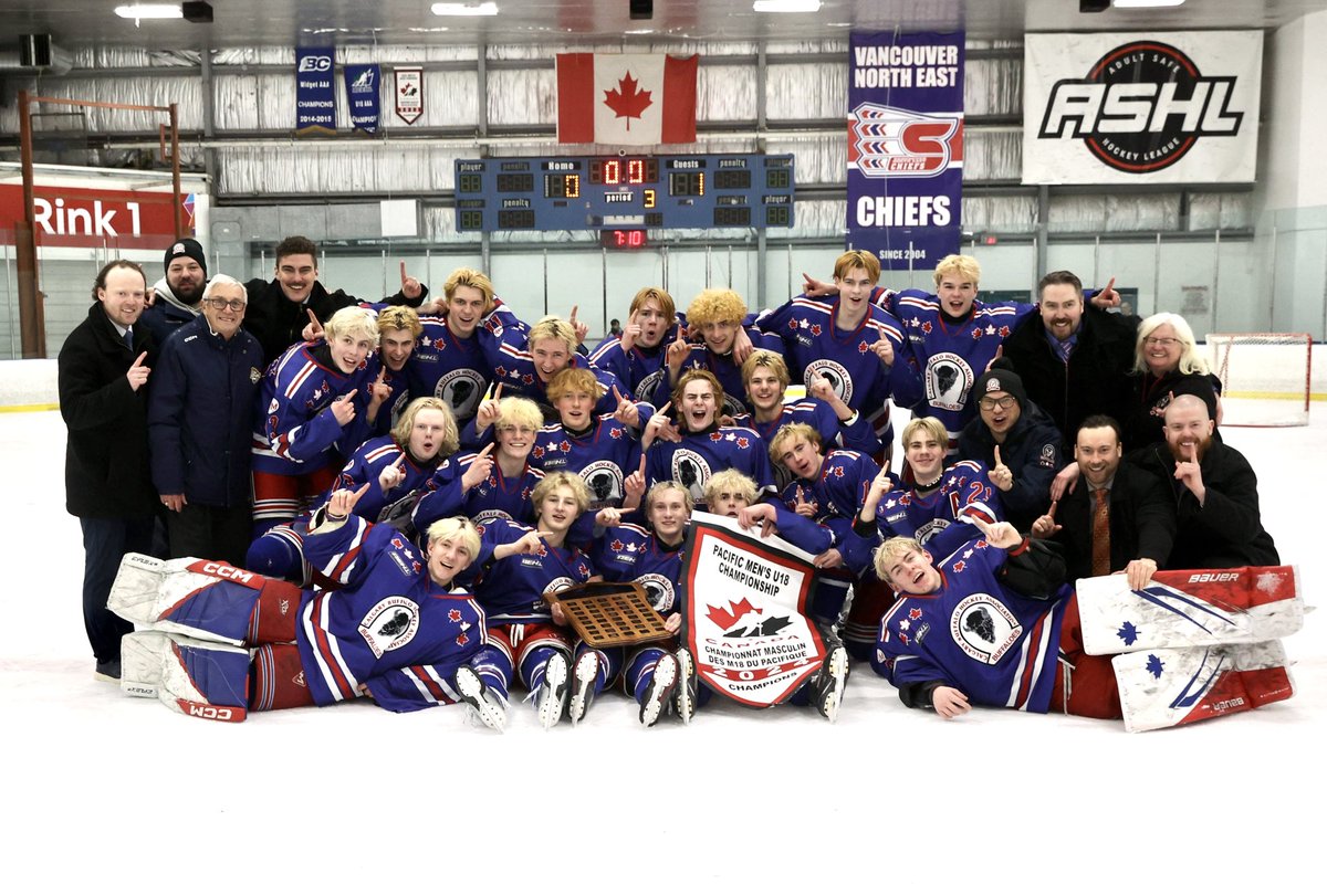 Congratulations to our 2022 fifth-round pick (91st overall), Caleb Matthews, and the Calgary Buffaloes (U18 AAA) for claiming the Pacific Regional Championship! With their victory, they will advance to the 2024 Telus Cup, taking place from April 22nd to 28th in Membertou, N.S.