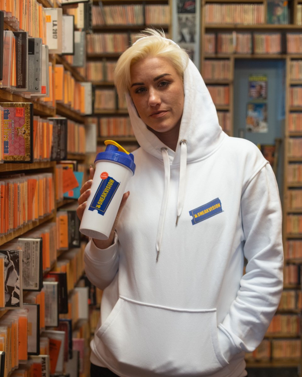 SneakEnergy's tweet image. The official Sneakvision hoodie is not only the most comfortable get-up for a Jurassic Park marathon, it’s also the official uniform of Sneakvision staff across the globe!

If you’re not wearing an oversized hoodie for movie night, you’re doing it wrong.