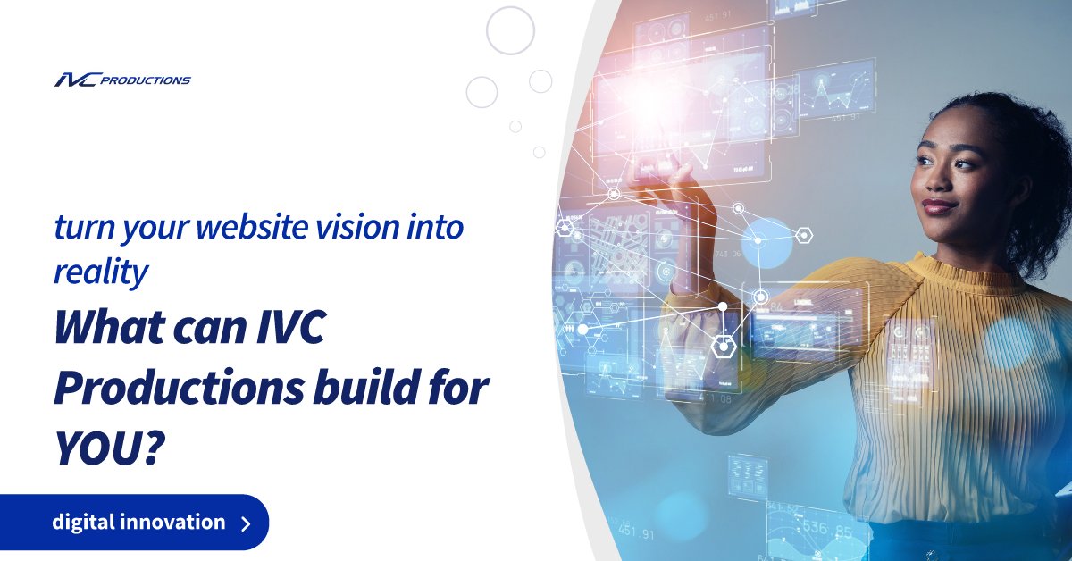 Turn your website vision into reality with our seamless web development solutions. Trust IVC Productions to bring functionality and innovation to your online platform. 🌐🚀 

#WebDevExcellence #IVCProductions #DigitalInnovation