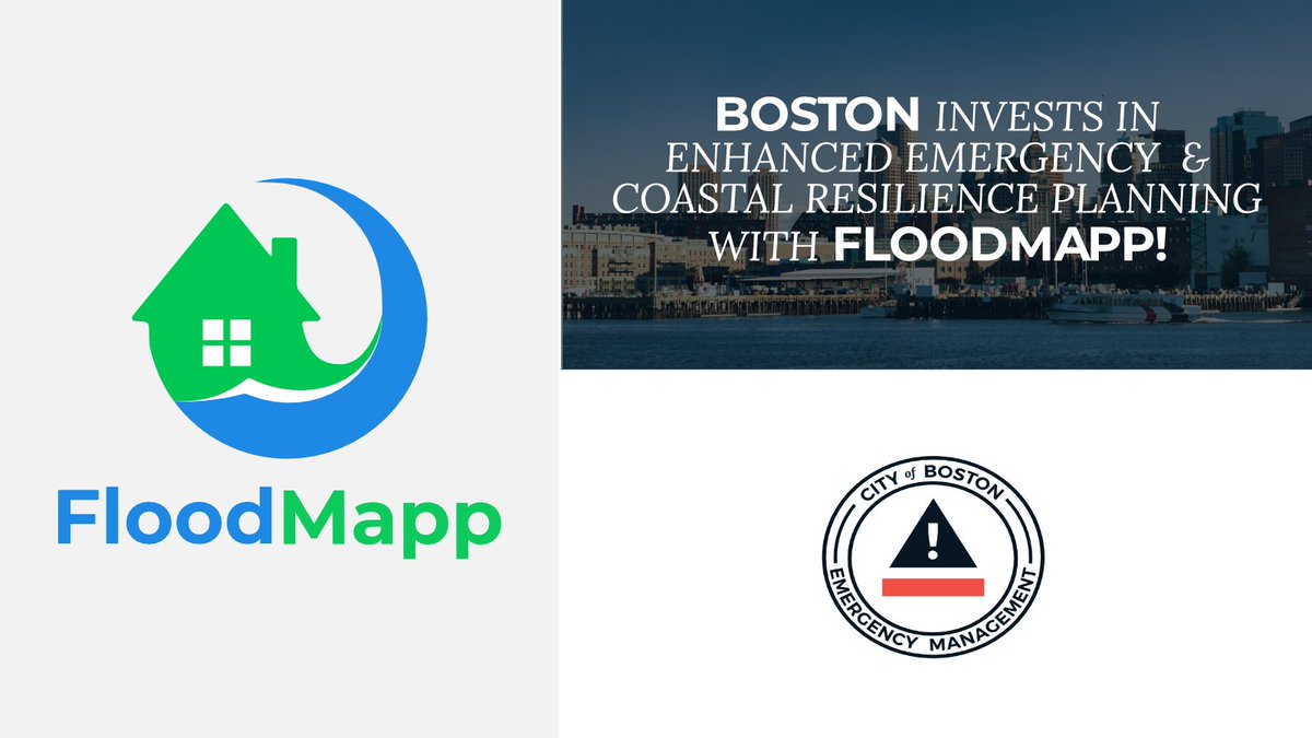 We are excited to announce #Boston's new partnership with FloodMapp! Click here to read the full Press Release: boston.gov/news/city-bost… #ReadyBoston