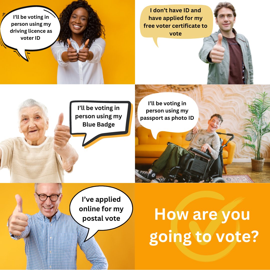 Do you know which photo ID you're going to vote with? If you don't have any, you've got time to apply for a free voter ID certificate. More information 👉loom.ly/jDkDrIY