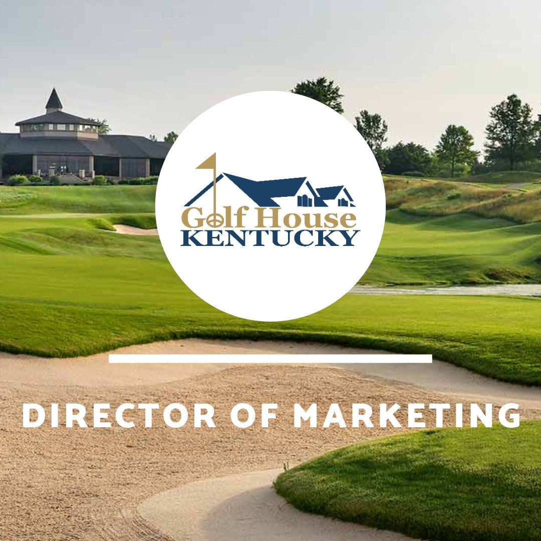 The application deadline of 4/15 for the Director of Marketing position at @GolfHouseKY is approaching. Responsibilities: Oversee digital/traditional marketing, research current brand position, develop a unique brand identity, and more. More info/apply: bit.ly/4cNH6G6