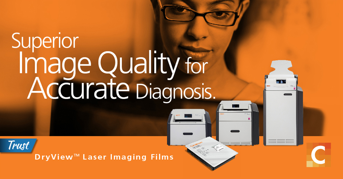 Our DryView laser imaging film can deliver the superior image quality you need for quick, accurate diagnoses and superb patient care. bit.ly/3vwmlOJ #Carestream #DRYVIEW #CapturetoPrint #XrayFilm