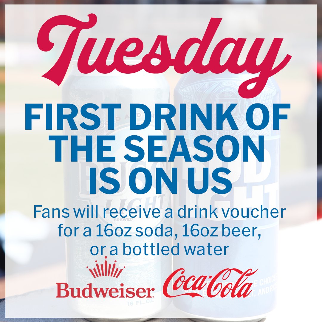 peoriachiefs's tweet photo. With this weather who wouldn’t wanna TOAST tomorrow   to the 2024 season !! Get your Opening Day tickets and the first drink is on us.  
🥳: https://t.co/Eit11TvG6S
- - - 
#peoriachiefs https://t.co/GmDhLYQVxA