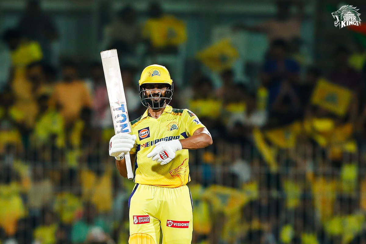 Captain's 5️⃣0️⃣ 🦁🌟 #CSKvKKR #WhistlePodu🦁💛