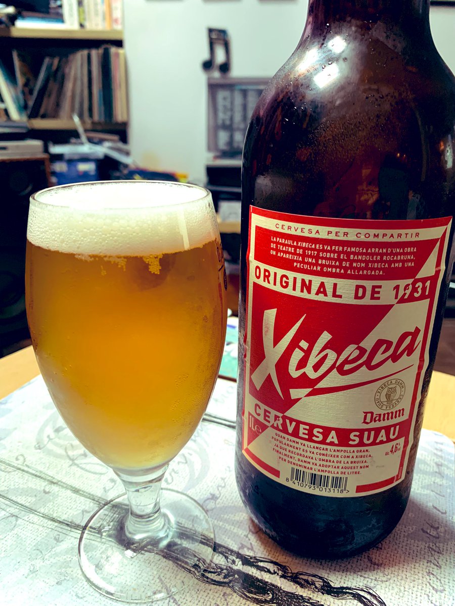 current tipple: a 1 litre bottle of a nice Spanish beer I found in Tesco- from the same company that make Estrella Damm, so that’s a good thing!
Rating: not too shabby 👌