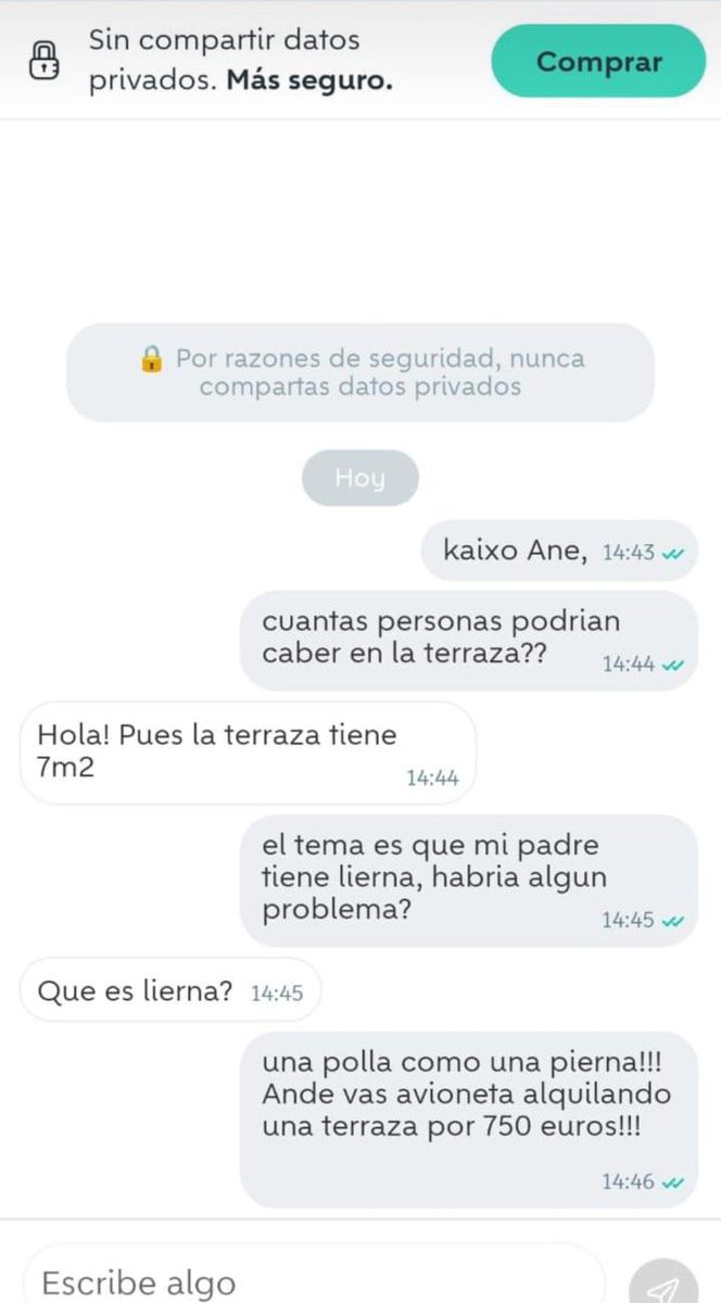 En pie, por favor. Este caballero necesita una ovación.