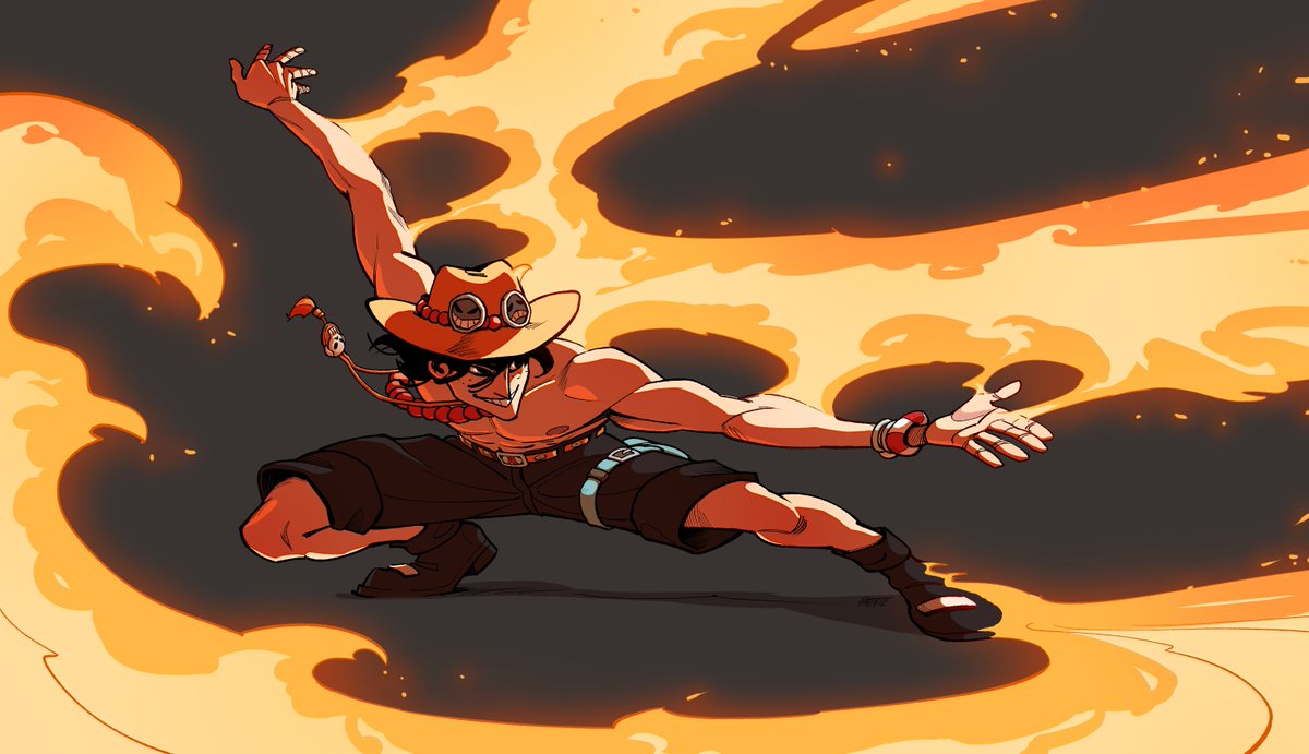 Ace 🤠🔥 #onepiece #onepiecefanart