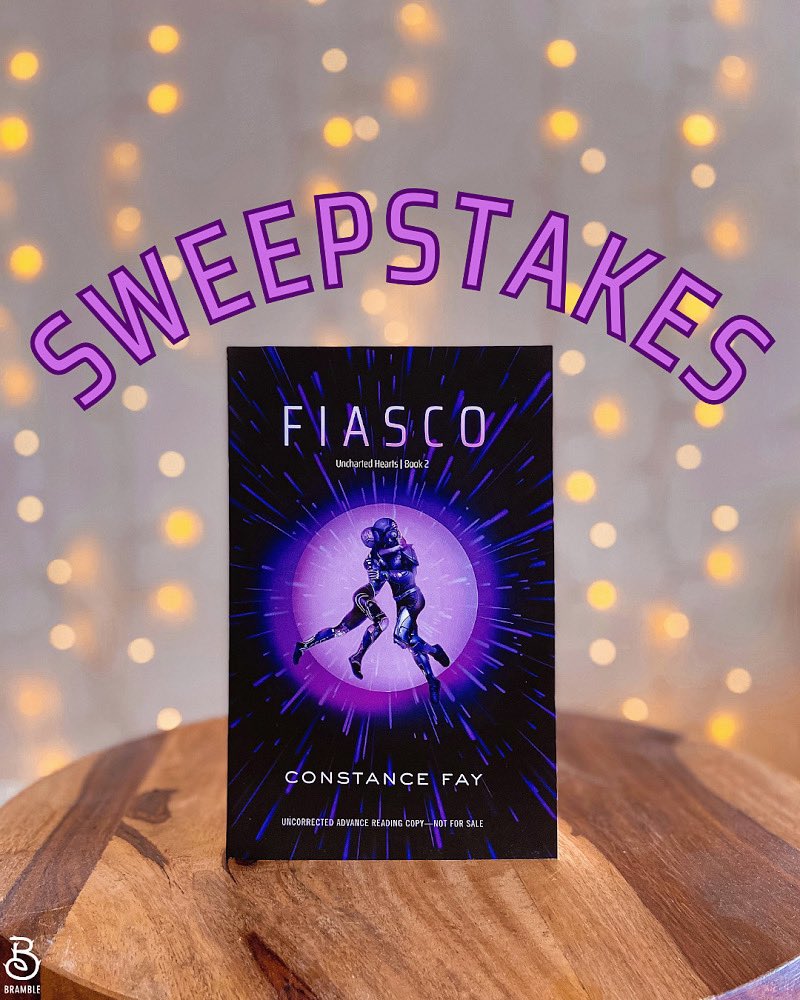 Who's ready for a #sweepstakes?! We're giving YOU the chance to snag an ARC of FIASCO by Constance Fay! Check out our Instagram for the details on how to enter today✨