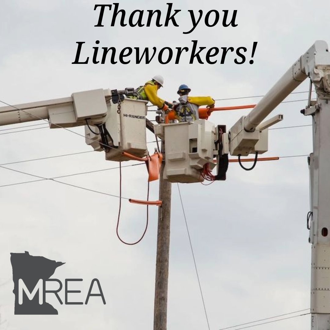 Happy Lineworker Appreciation Day! Today, we extend our deepest gratitude to our extraordinary lineworkers. Your dedication and hard work are truly appreciated! Thank you for keeping the lights on! 💡 #LineworkerAppreciationDay #ThankALineworker