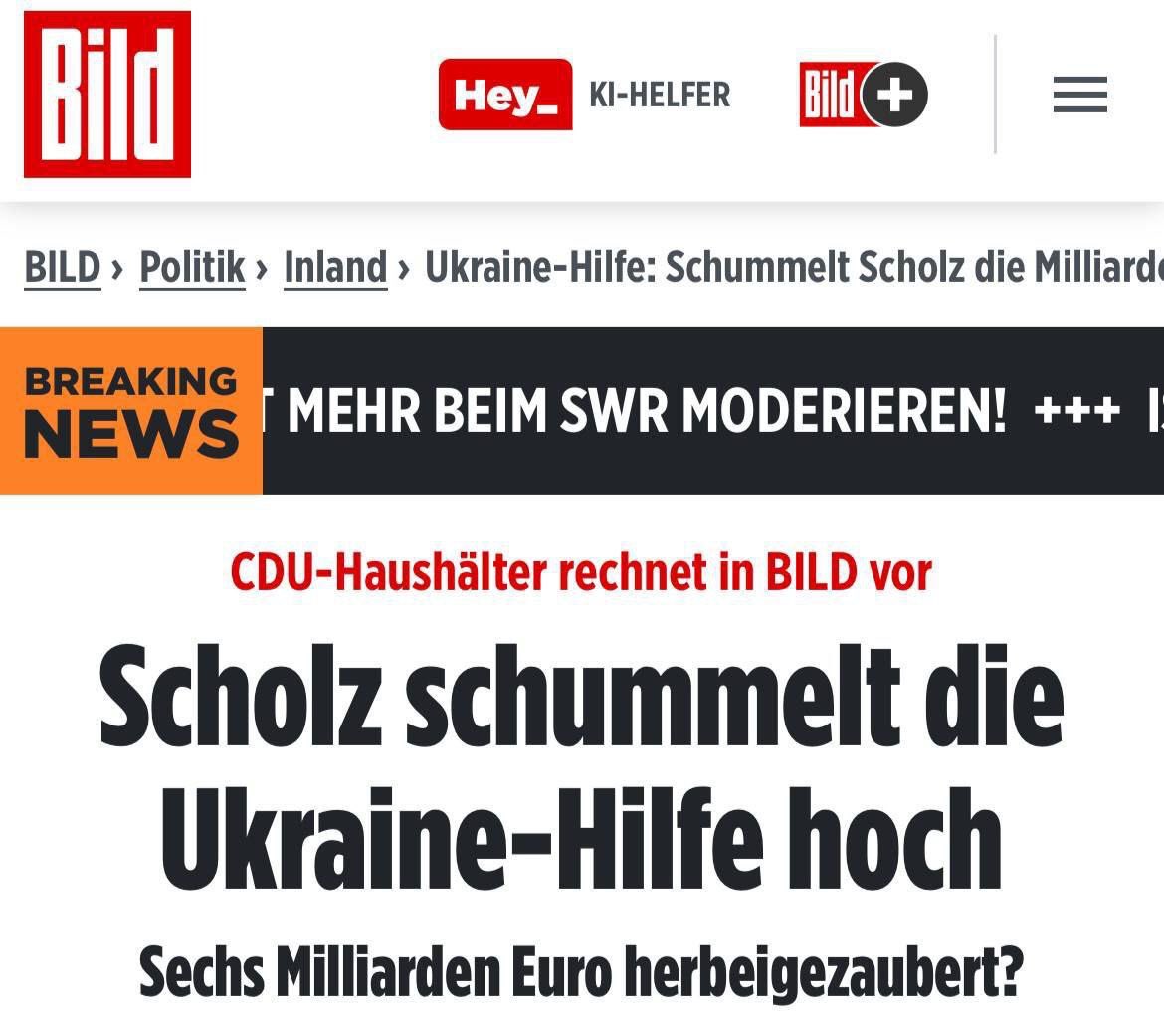 Olaf Scholz is cheating on Ukraine aid. Germany has provided Ukraine with less weapons and funds than it claims - Bild with reference to Bundestag deputy Gedehens. The government of Germany notes that our country received military aid in the amount of €28 billion, but the data…