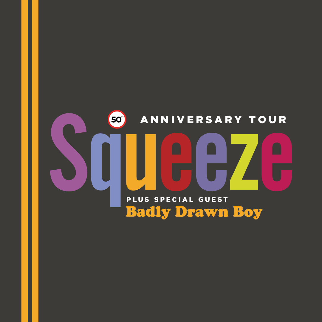 🎶 To celebrate their momentous 50th anniversary, Squeeze will be performing an impressive list of hits and rare gems from their extensive back catalogue. 📆 19 October. 🎟️ bit.ly/3wTVgVX