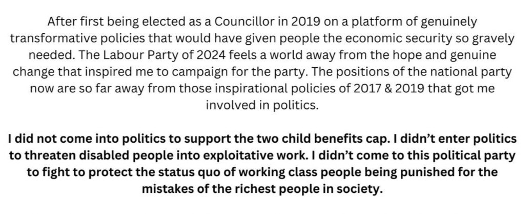 Statement from Liverpool councillor Sean Halsall. (Ex-Labour.) Come on @ScottishLabour - where do you stand? #RedTories