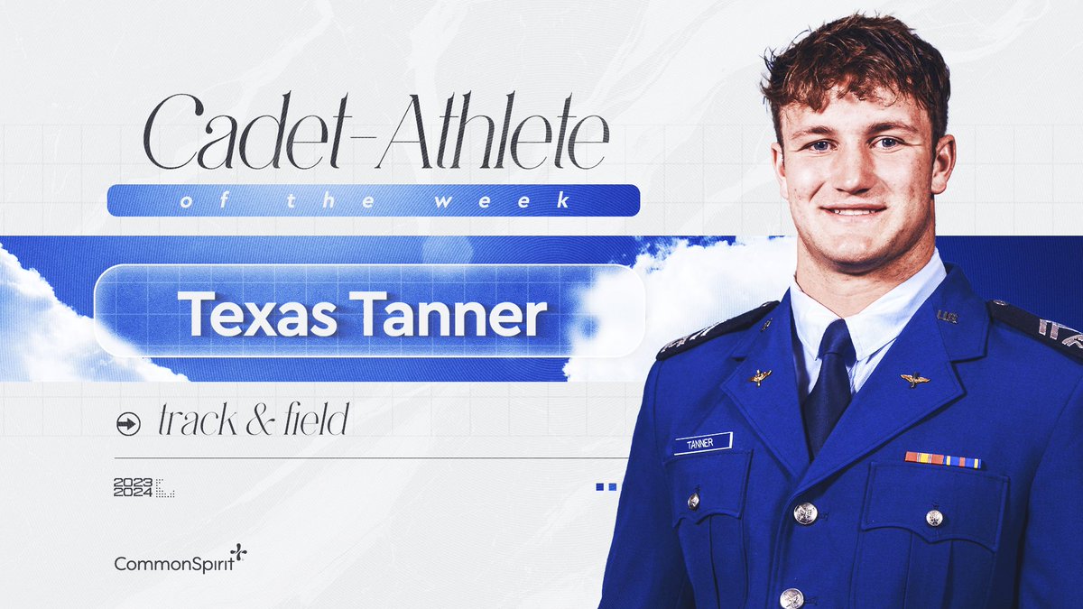 Texas Tanner is your 𝐂𝐚𝐝𝐞𝐭-𝐀𝐭𝐡𝐥𝐞𝐭𝐞 𝐨𝐟 𝐭𝐡𝐞 𝐖𝐞𝐞𝐤 ⚡️ Sophomore Texas Tanner had a stellar day in the throwing circle at the Colorado Invitational on April 5, tallying career-best marks to win all three of his events.