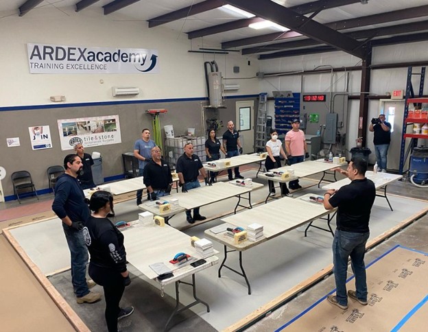 ARDEX Academy is FREE hands-on and classroom training!

Join us at one of our training facilities:
👉 Aliquippa, PA
👉 Dallas, GA
👉 Mansfield, TX
👉 Stockton, CA
👉 Western Canada | Delta, BC

🔗 Visit brnw.ch/21wICAT to register to attend an upcoming training!