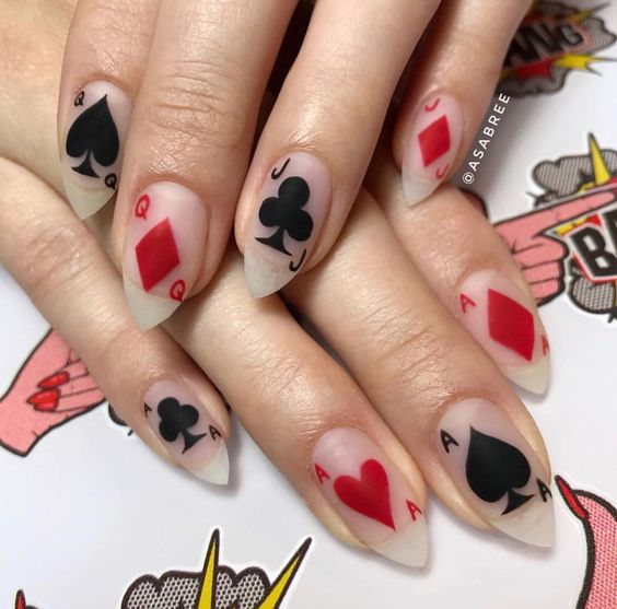 i need the balatro nails sooo bad by @/asabree