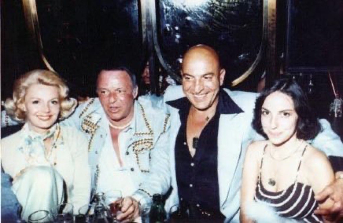 Telly Savalas is the goddamn focal point of every photo he’s ever been in and, if you don’t believe me, here’s proof not even Frank Sinatra could upstage that sweet Greek bastard’s swagger.