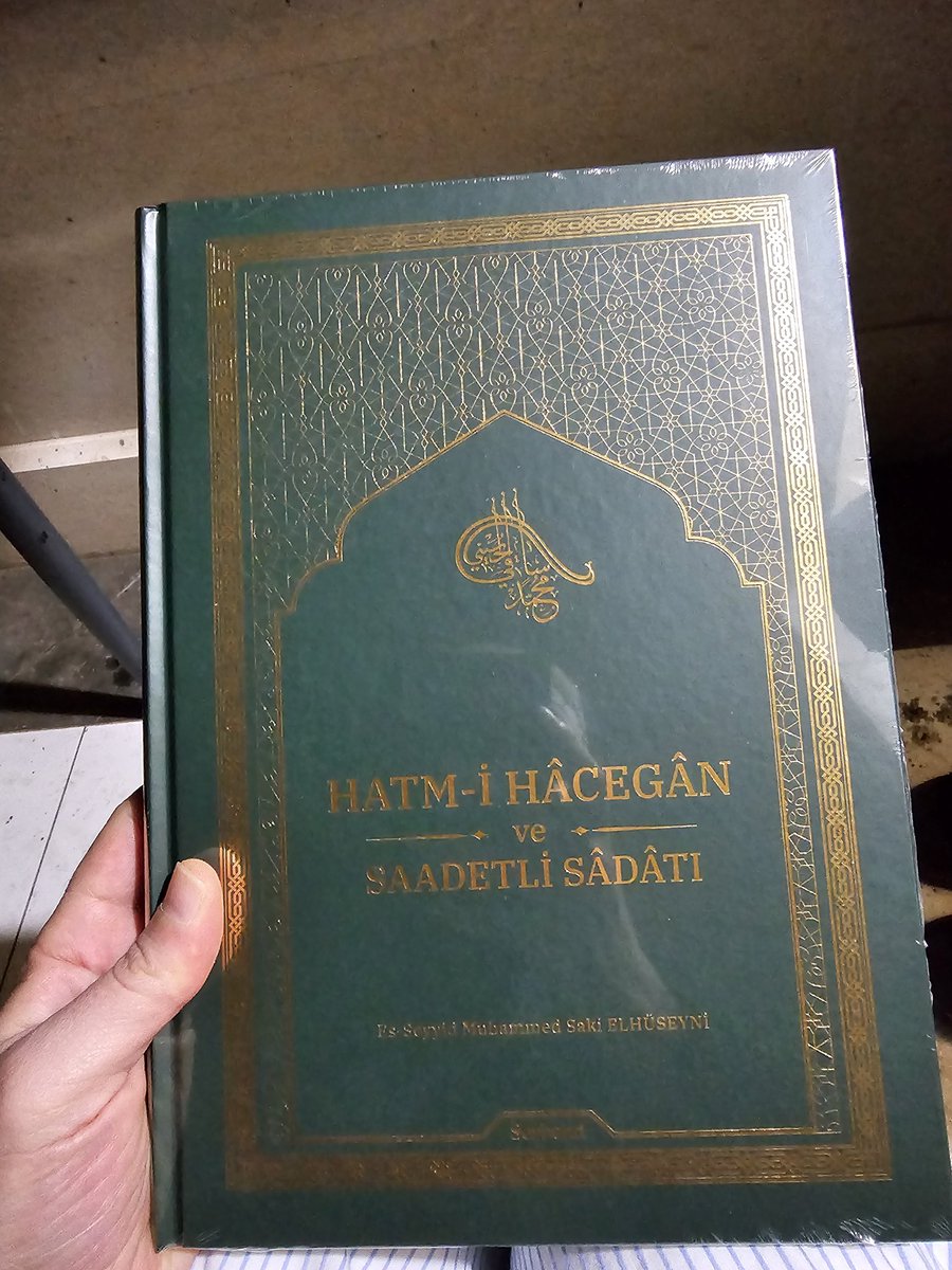 Kitabımız geldi elhamdulillah... Rabbim hayirli mubarek etsin inşallah..