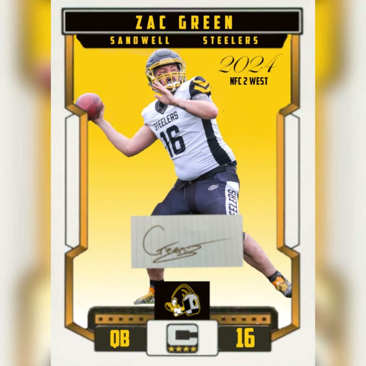 BlkCtrySteelers's tweet photo. Today we opened our 2024 Adult Captains pack of cards and got some absolute stunners !! 

We got an auto Zac Green

An auto Connor Monkman

An auto throwback of DB Jake Hill when he was a LB

And a super rare auto Rookie Card of Karol Kolbiarz

What a pack !! 

#FAW 

2️⃣ https://t.co/FXtePww989