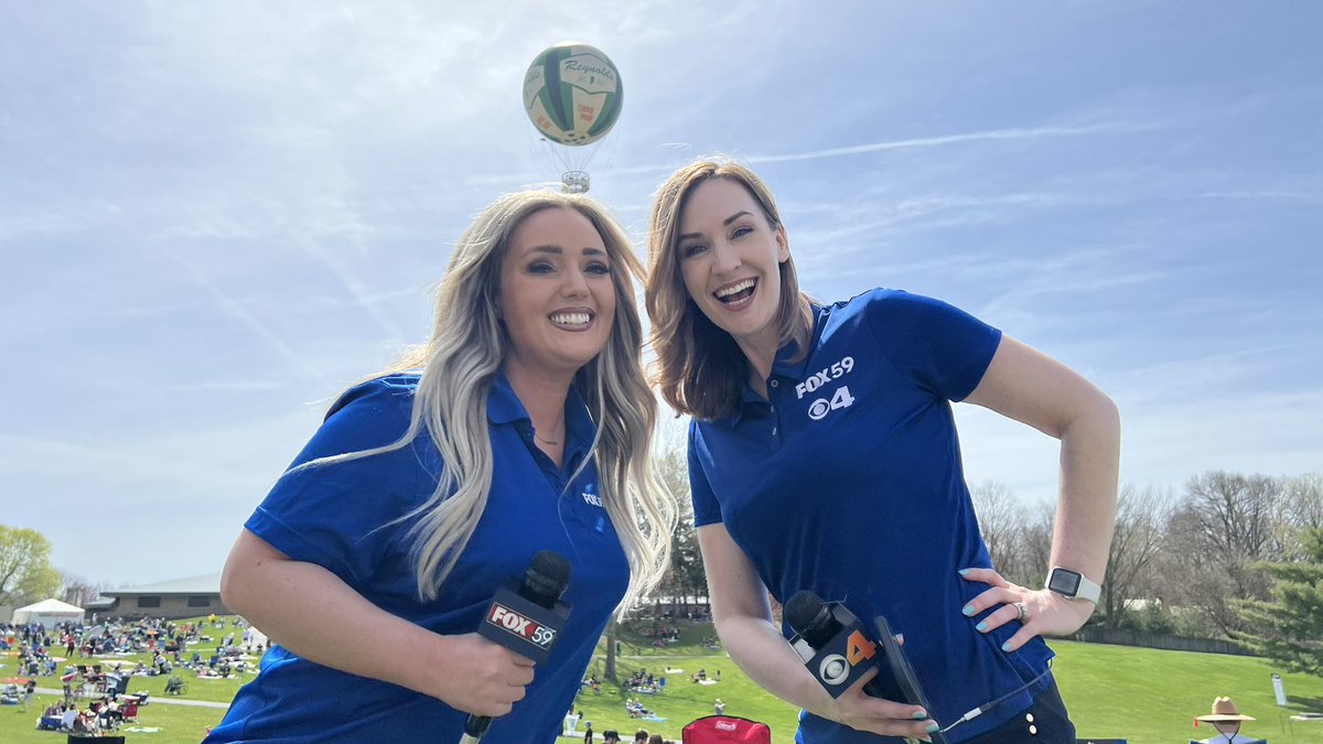 Coming at you from @ConnerPrairie, Jenny and I are here bringing you team coverage of our Total Solar Eclipse special. We’re on @CBS4Indy and @FOX59 until 4pm and then we’ll see you in the newscasts immediately following. @JennyDreaslerTV #TotalEclipseIN #TotalEclipse