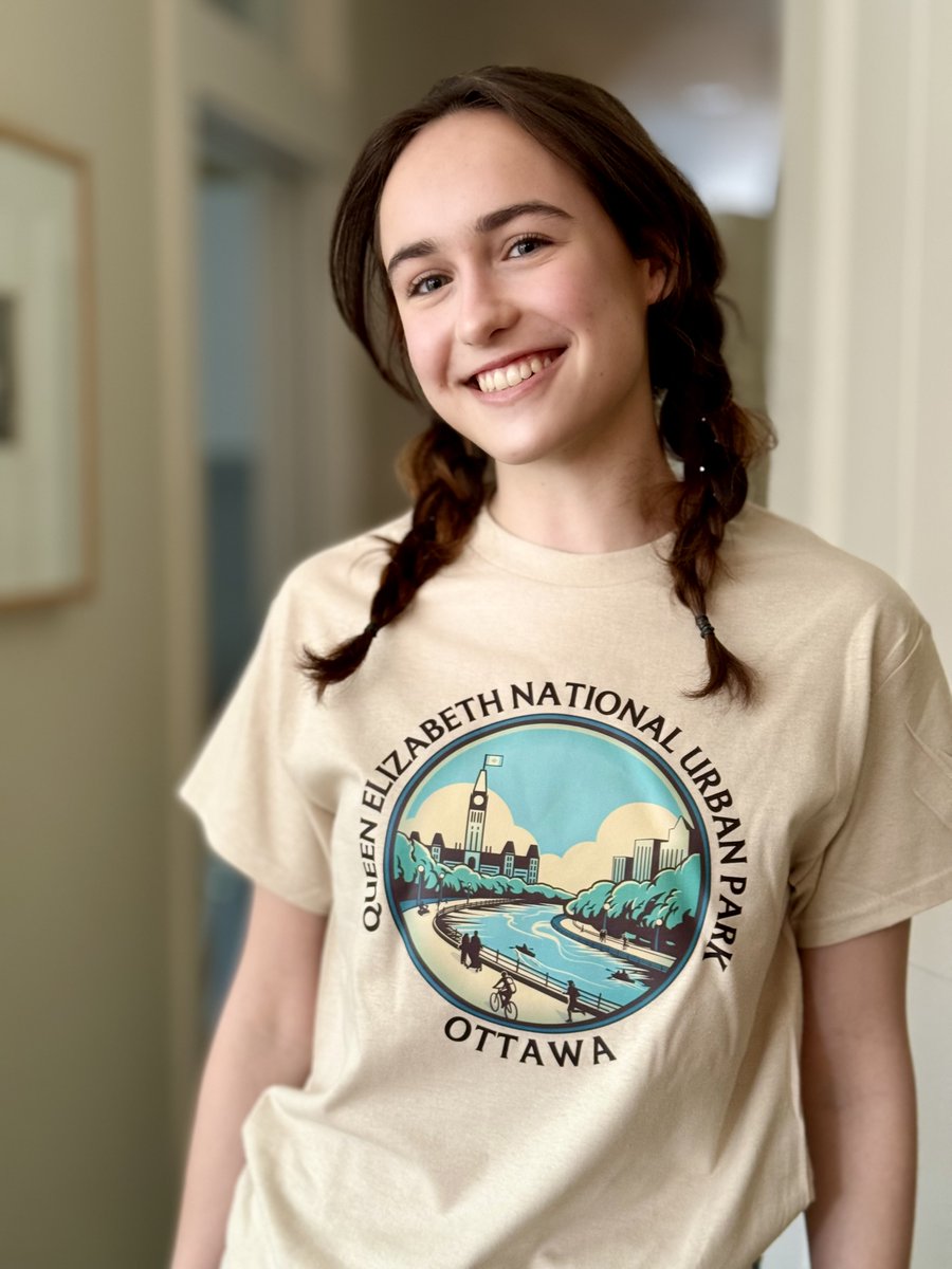 Ready for a QUEEN ELIZABETH NATIONAL URBAN PARK in Ottawa? Limited edition t-shirts available ($20) at Critical Mass Ride, Saturday 13 April, 10am Canadian War Museum.