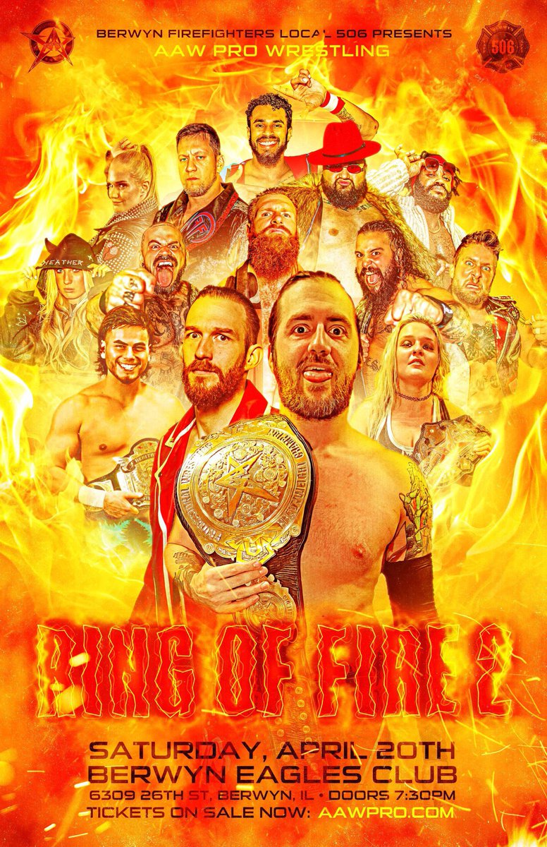 Step into the Ring Of Fire! @AAWPro returns live to #HighspotsTV on 4/20! highspots.tv/browse