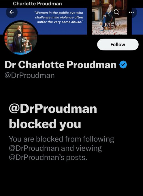 When @DrProudman and her @Right2Equality for women only chooses to ignore things like the UK National Domestic Abuse Helpline being for women only whilst nagging about boys clubs. You have to question her motives, especially when she decides to block @AbusedMenUK Vile woman