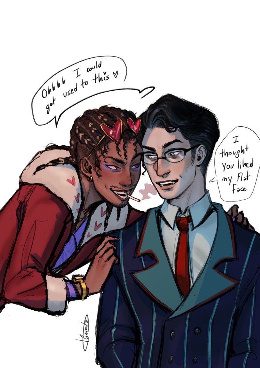 4lienbrainrot's tweet photo. Human Vox Vel and Val! (1/2)
How I think they could have looked in their time periods
And as the approximate age they died
•
#HazbinHotelFanart  #Valentino #velvette #voxval #staticmoth #VEES https://t.co/628NWOHPyc