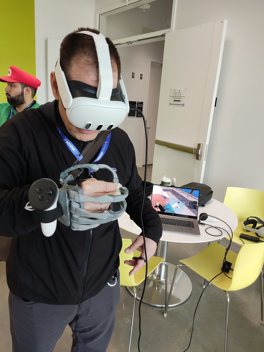 @MAGOS at @HarvardXR XRxAI: Extended Intelligence conference

Really glad to interact with participants-speakers-exhibitors.

#magosxr #haptics #XRxAI #conference #harvardXR