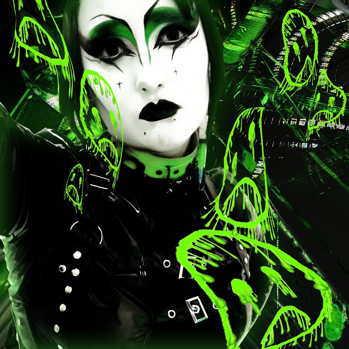 w4xxe's tweet photo. ๐ฆ green is my favorite color ๐ฆ
#goth #gothmakeup #gothsubculture #acidcore #collage https://t.co/MDXJx7RiO9