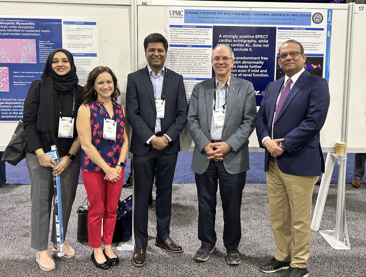UPMC Heart and Vascular Institute (@hviupmc) on Twitter photo Great discussions happening <a href="/Abd_azhar/">Abdullah Azhar</a> poster on “Strongly Positive PYP Spect and Mildly Abnormal Serum in AL Amyloidosis” <a href="/premsoman123/">Prem Soman</a> <a href="/PittCardiology/">Pitt Cardiology</a> <a href="/RGSMDGo/">Ronald G. Schwartz</a> #ACC24 Great discussions happening <a href="/Abd_azhar/">Abdullah Azhar</a> poster on “Strongly Positive PYP Spect and Mildly Abnormal Serum in AL Amyloidosis” <a href="/premsoman123/">Prem Soman</a> <a href="/PittCardiology/">Pitt Cardiology</a> <a href="/RGSMDGo/">Ronald G. Schwartz</a> #ACC24