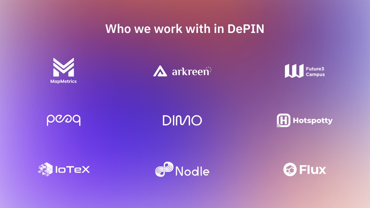 The #Streamr Network allows #DePIN to transform from centralized data pipelines 🧮 into a fully decentralized array of contributors 📡 

Join the growing list of projects going from server 🐛 to serverless 🌐 with Streamr! 🦋