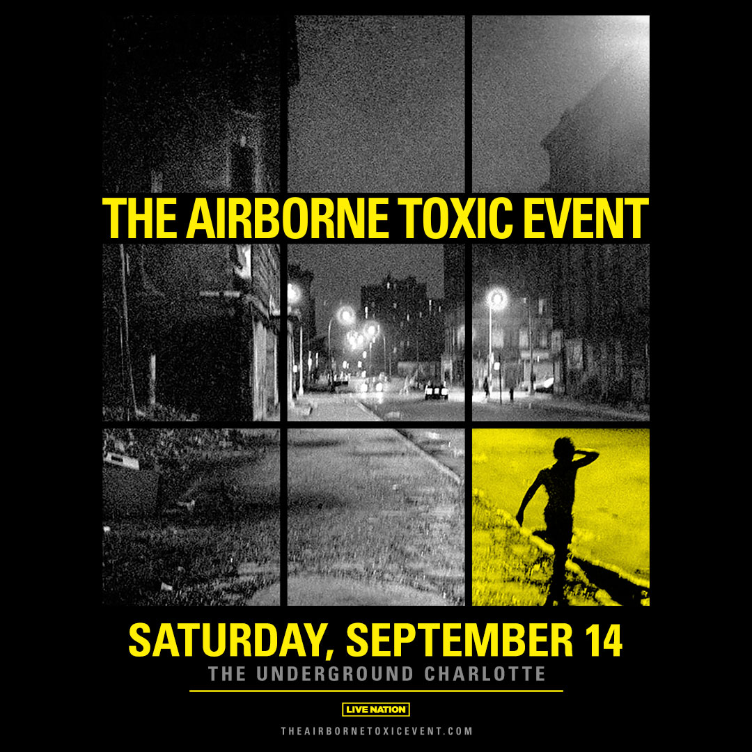 The Airborne Toxic Event (@Airborne_Toxic ) at The Underground on Saturday 9/14! LN Presale 4/11 at 10 am | Code: RIFF On Sale Fri. 4/12 at 10 am | livemu.sc/43SQDYt