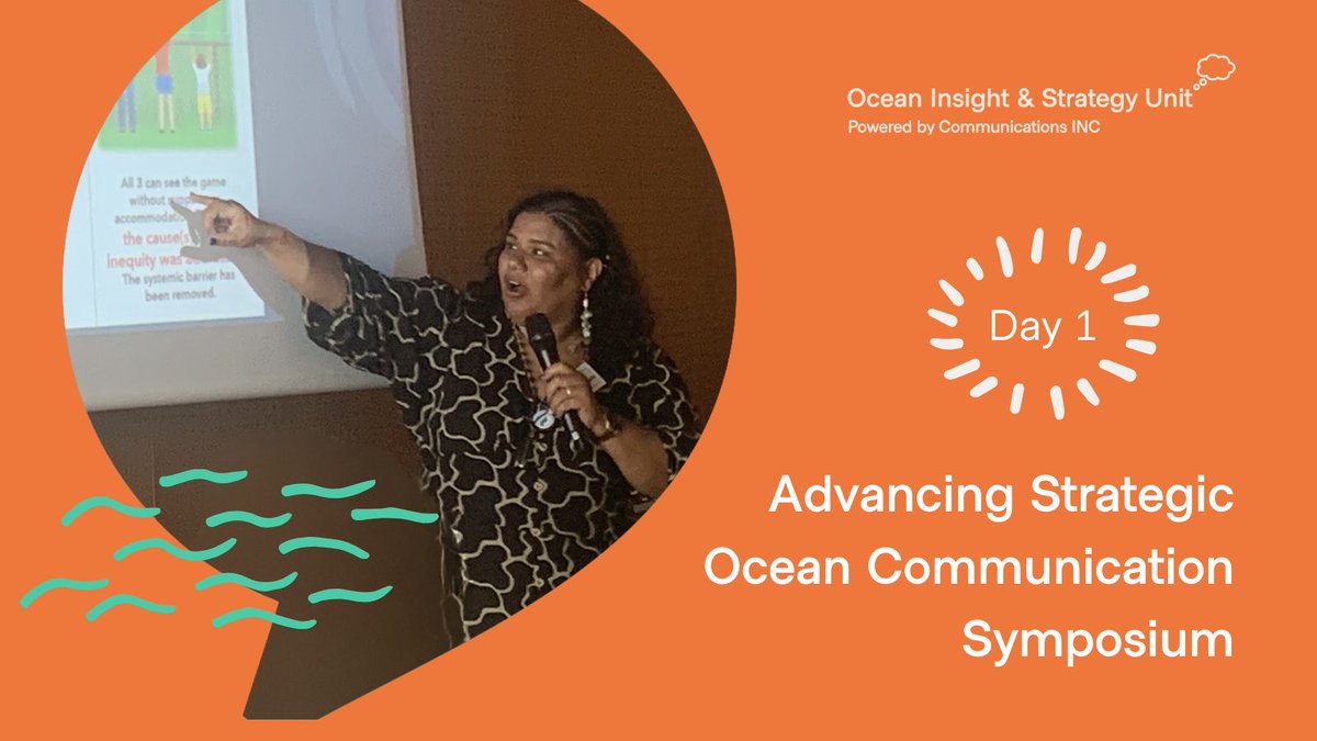 Barbara Pinheiro, a member of the Chapter Groups, JEDI Advisory Board, also highlighted the importance of equity in #OceanCommunications.
Resources should be available to all so they all have the same opportunities.

#OceanComms @IocUnesco @CGF_UK @UNOceanDecade